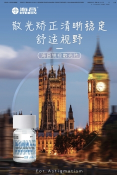 海昌半年散光1片装   依旧车削工艺