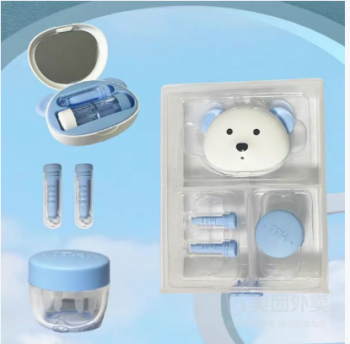 【硬镜专用套装】iTH板立熊 ok镜便携式护理盒套装(硅胶吸棒*3、双头盒*1、除蛋*1)